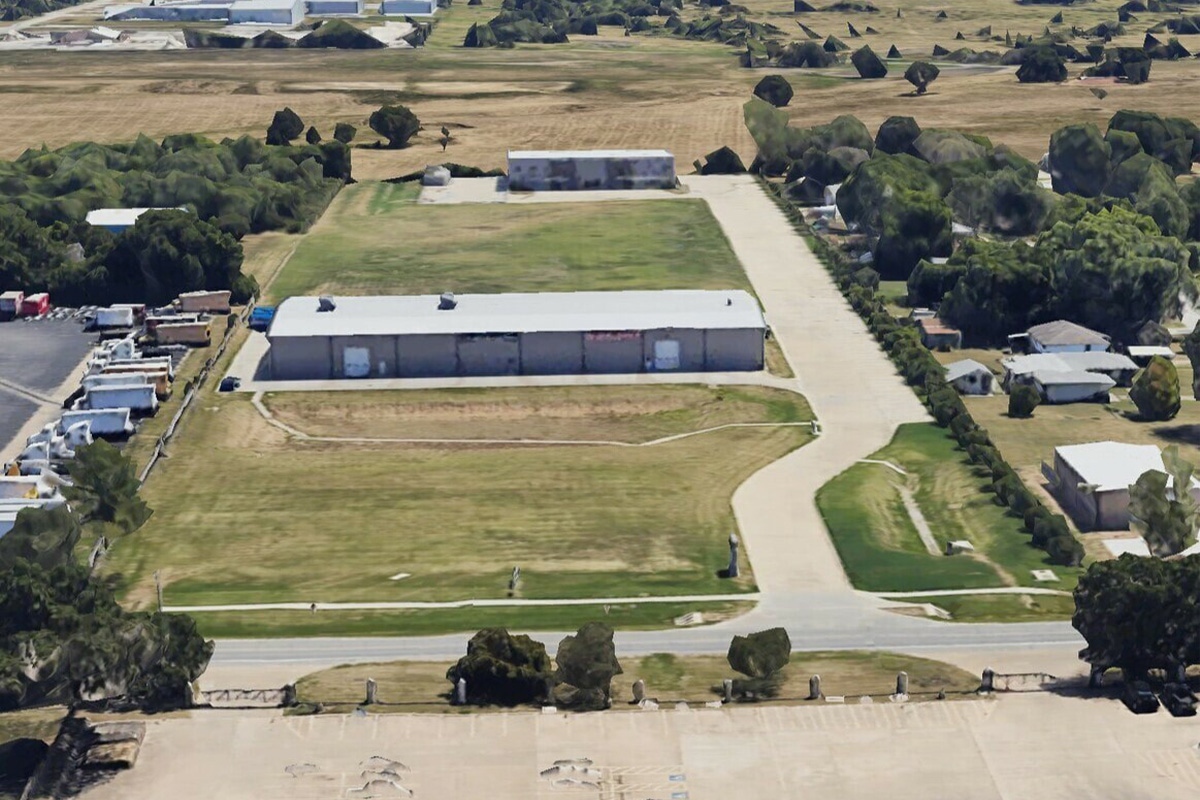 Pecan Valley Business Center areal view
